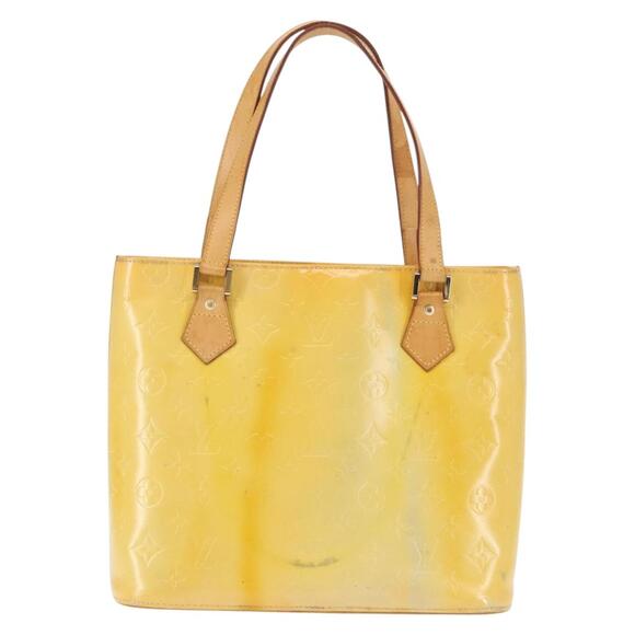 LOUIS VUITTON Monogram Vernis Houston Hand Bag Gris M91053 - Picture 3 of 12